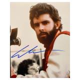 American Graffiti George Lucas signed photo