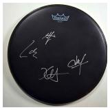 Metallica signed drum head