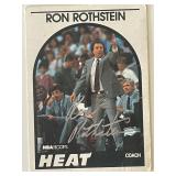 Miami Heat Coach Ron Rothstein 1989 NBA #172...
