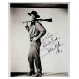 John Wayne signed photo
