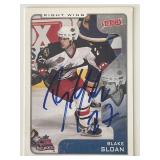 Columbus Blue Jackets Blake Sloan 2001 Victory...