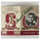 Stanford Football Frankie Albert signed 1991...
