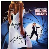 James Bond The Living Daylights signed Soundtrack
