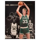 NBA Legend Larry Bird signed photo