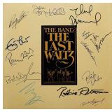 The Band signed The Last Waltz