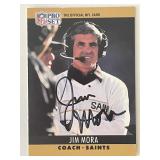 New Orleans Saints Jim Mora 1990 NFL #221...