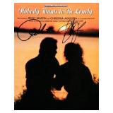 Christina Aguilera and Ricky Martin signed...