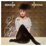 Pat Benatar signed Get Nervous album
