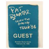 Pat Benatar Seven the Hard Way 1986 Tour...
