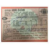 Chicago Bears Otis Wilson 1983 Topps #41 signed...
