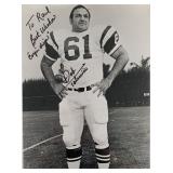 Houston Oiler Bob Tatamiana signed photo