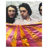 Paul McCartney signed photo