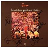 Faces signed A Nod Is As Good As A Wink album