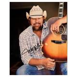Country Music Star Toby Keith Signed Photo