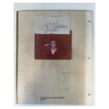 Laugh In Ed Bluestone signed photo album page