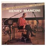 Henry Mancini Our Man In Hollywood signed album