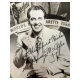 Johnny McAfee signed photo