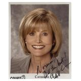 Court TV host Catherine Crier signed photo