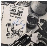 Alice Cooper Signed Lace and Whiskey Album