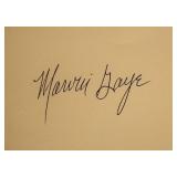 Marvin Gaye Lets Get It On  signature slip