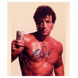 Sylvester Stallone signed movie photo