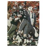 Chuck Howley signed magazine photo