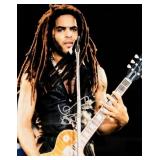 Lenny Kravitz signed promo photo