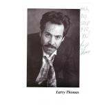 Seinfelds Larry Thomas signed soup nazi photo