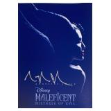 Maleficent Angelina Jolie facsimile signed...