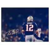 New England Patriots Tom Brady facsimile signed...