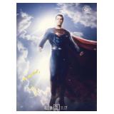 Superman Henry Cavill facsimile signed movie photo