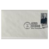 Alfred Hitchcock first day cover