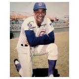 Ernie Banks facsimile signed photo