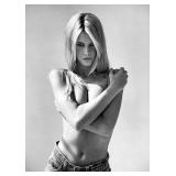 Claudia Schiffer photo reprint