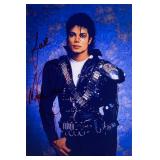 Michael Jackson facsimile signed photo