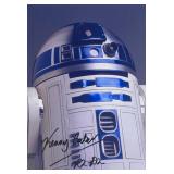 Star Wars R2-D2 Kenny Baker facsimile signed...