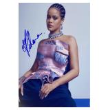 Rihanna facsimile signed photo