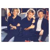 The Police facsimile signed photo