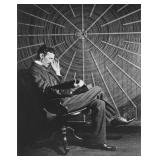 Nikola Tesla reprint photo