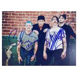 The Red Hot Chili Peppers facsimile band signed...