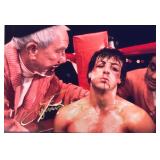 Rocky Sylvester Stallone facsimile signed movie...