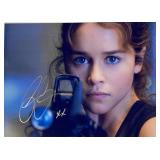 Emilia Clarke facsimile signed movie photo