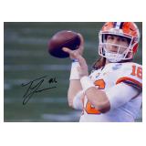 Clemson Tigers Trevor Lawrence facsimile signed...