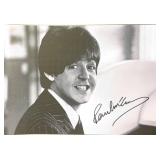 Paul McCartney facsimile signed photo