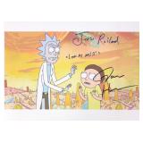 Rick and Morty Dan Harmon and Justin Roiland...