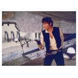 Star Wars Harrison Ford facsimile signed movie...