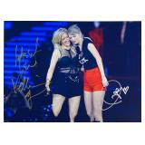 Ellie Goulding and Taylor Swift facsimile...