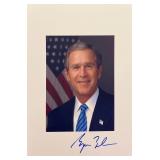George W. Bush facsimile signed photo