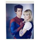 Spider-Man Andrew Garfield and Emma Stone...