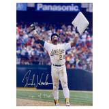 Oakland Athletics Rickey Henderson facsimile...